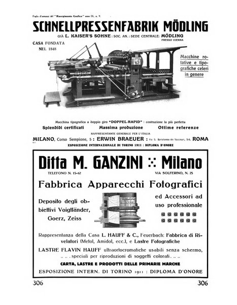 Il risorgimento grafico rivista tecnica mensile di saggi grafici e scritti tecnici