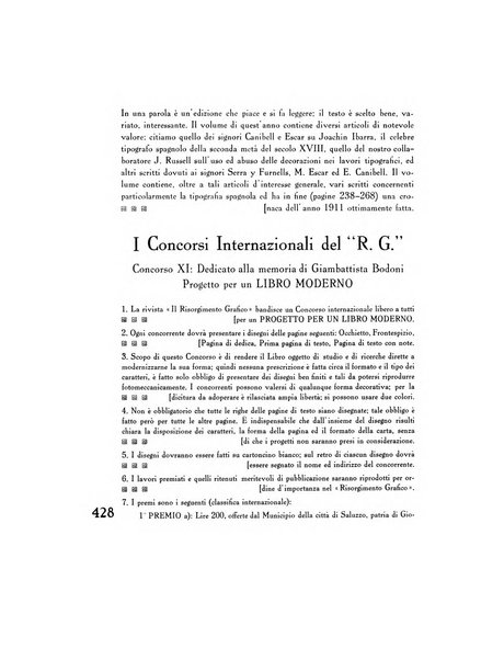 Il risorgimento grafico rivista tecnica mensile di saggi grafici e scritti tecnici