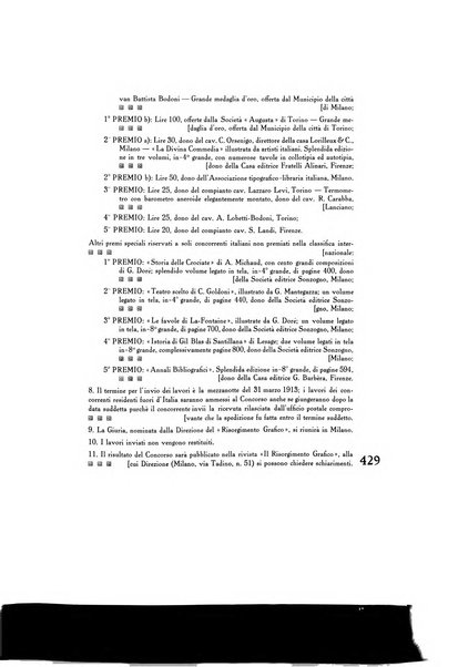 Il risorgimento grafico rivista tecnica mensile di saggi grafici e scritti tecnici