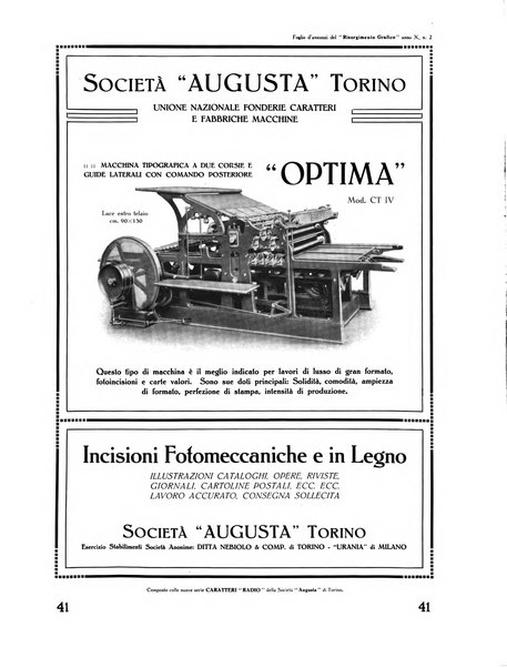 Il risorgimento grafico rivista tecnica mensile di saggi grafici e scritti tecnici