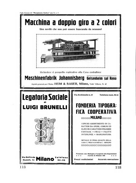 Il risorgimento grafico rivista tecnica mensile di saggi grafici e scritti tecnici