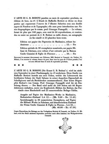 Il risorgimento grafico rivista tecnica mensile di saggi grafici e scritti tecnici