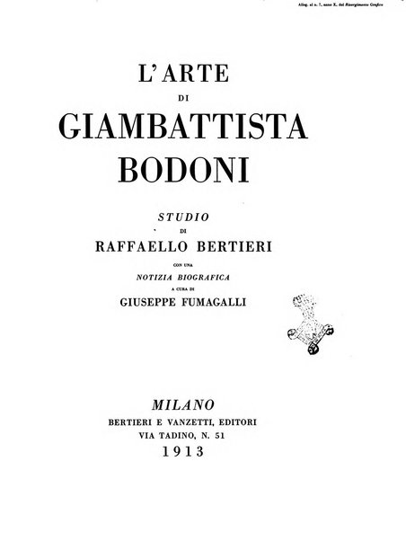 Il risorgimento grafico rivista tecnica mensile di saggi grafici e scritti tecnici