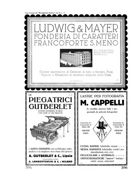 Il risorgimento grafico rivista tecnica mensile di saggi grafici e scritti tecnici