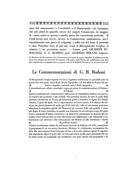 Il risorgimento grafico rivista tecnica mensile di saggi grafici e scritti tecnici