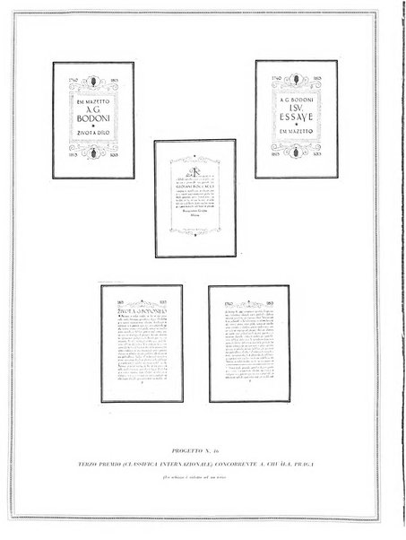 Il risorgimento grafico rivista tecnica mensile di saggi grafici e scritti tecnici