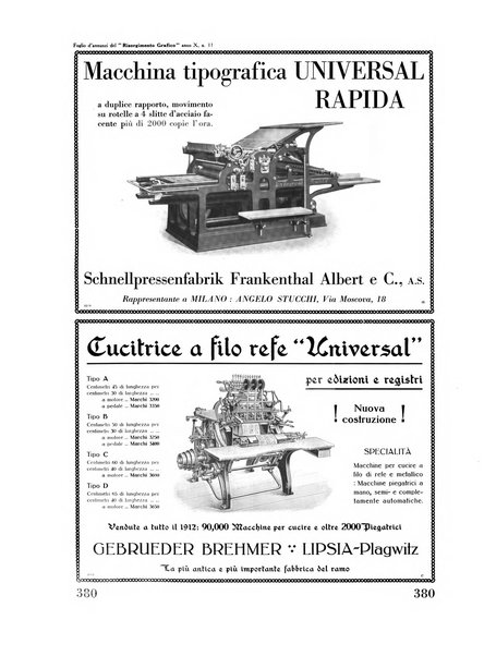 Il risorgimento grafico rivista tecnica mensile di saggi grafici e scritti tecnici