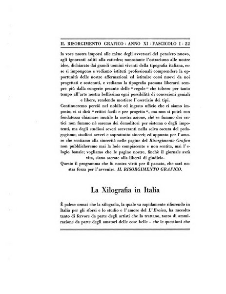 Il risorgimento grafico rivista tecnica mensile di saggi grafici e scritti tecnici