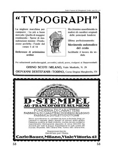 Il risorgimento grafico rivista tecnica mensile di saggi grafici e scritti tecnici