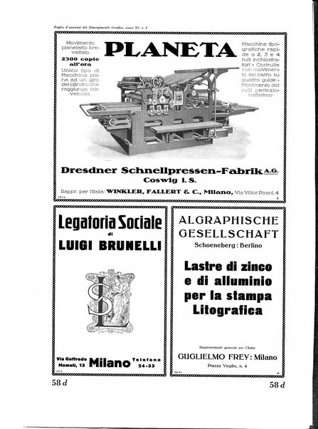 Il risorgimento grafico rivista tecnica mensile di saggi grafici e scritti tecnici