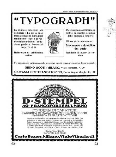 Il risorgimento grafico rivista tecnica mensile di saggi grafici e scritti tecnici