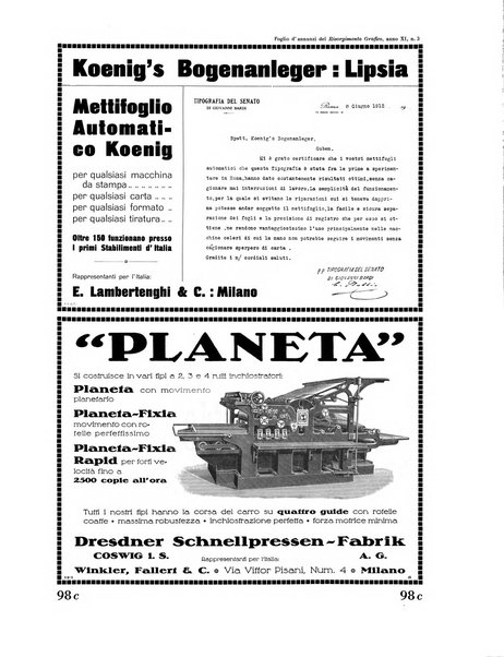 Il risorgimento grafico rivista tecnica mensile di saggi grafici e scritti tecnici