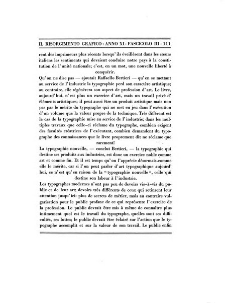 Il risorgimento grafico rivista tecnica mensile di saggi grafici e scritti tecnici