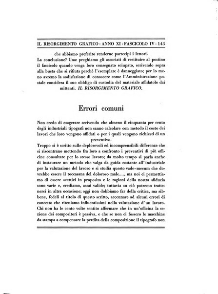 Il risorgimento grafico rivista tecnica mensile di saggi grafici e scritti tecnici