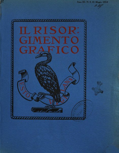 Il risorgimento grafico rivista tecnica mensile di saggi grafici e scritti tecnici