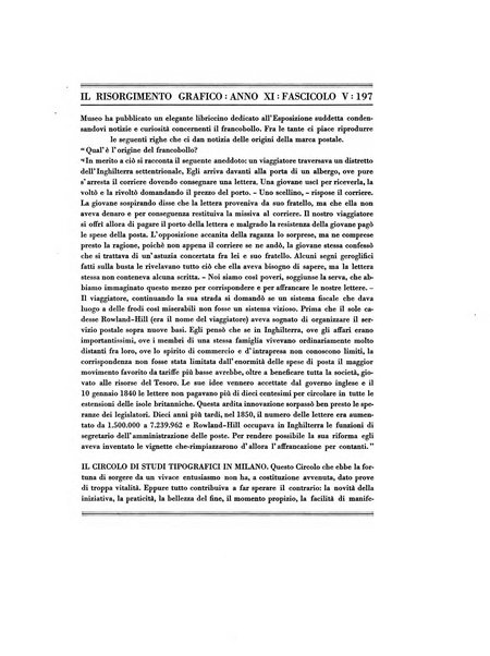 Il risorgimento grafico rivista tecnica mensile di saggi grafici e scritti tecnici