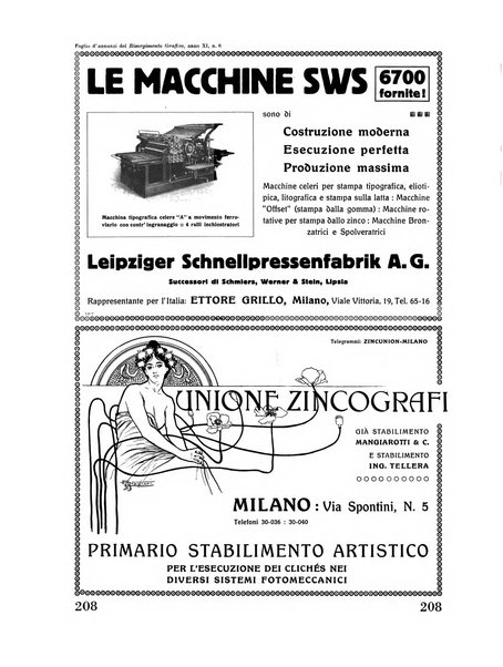 Il risorgimento grafico rivista tecnica mensile di saggi grafici e scritti tecnici