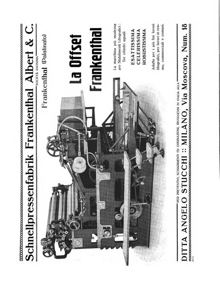 Il risorgimento grafico rivista tecnica mensile di saggi grafici e scritti tecnici