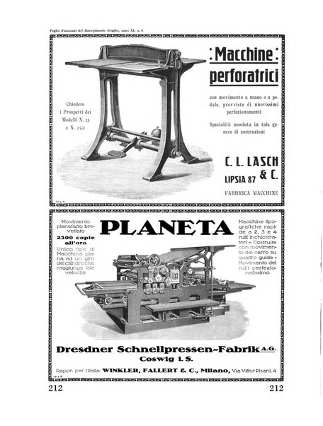 Il risorgimento grafico rivista tecnica mensile di saggi grafici e scritti tecnici