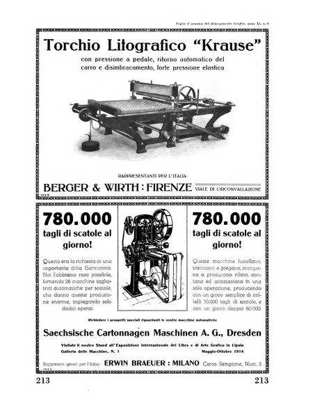 Il risorgimento grafico rivista tecnica mensile di saggi grafici e scritti tecnici