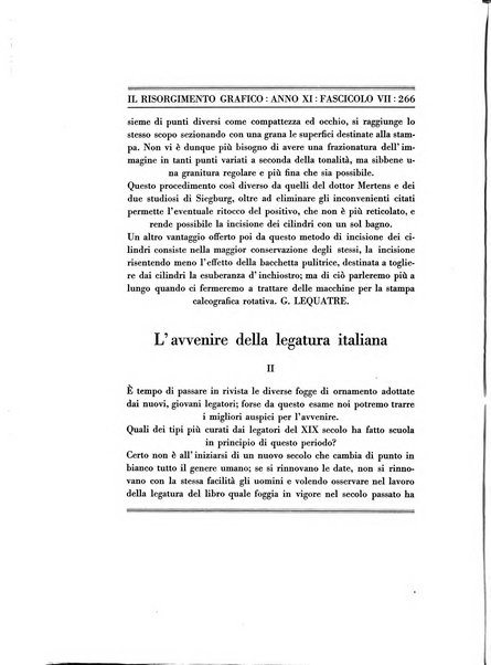 Il risorgimento grafico rivista tecnica mensile di saggi grafici e scritti tecnici