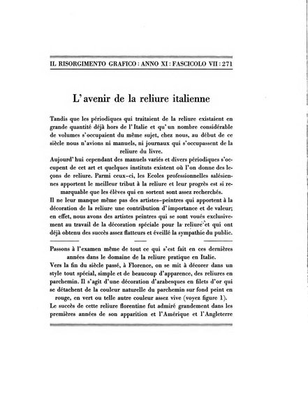 Il risorgimento grafico rivista tecnica mensile di saggi grafici e scritti tecnici