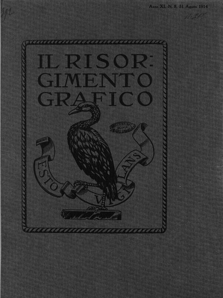 Il risorgimento grafico rivista tecnica mensile di saggi grafici e scritti tecnici