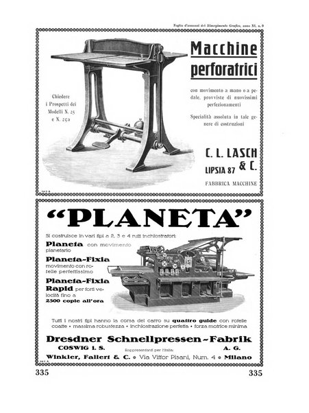 Il risorgimento grafico rivista tecnica mensile di saggi grafici e scritti tecnici