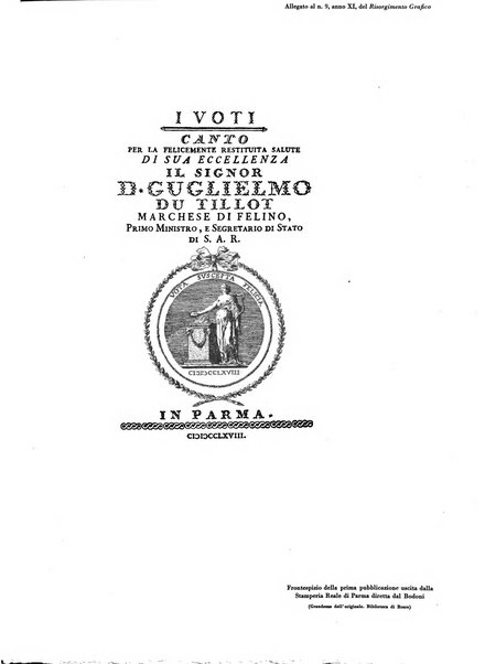 Il risorgimento grafico rivista tecnica mensile di saggi grafici e scritti tecnici