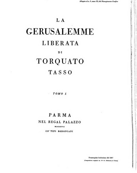 Il risorgimento grafico rivista tecnica mensile di saggi grafici e scritti tecnici