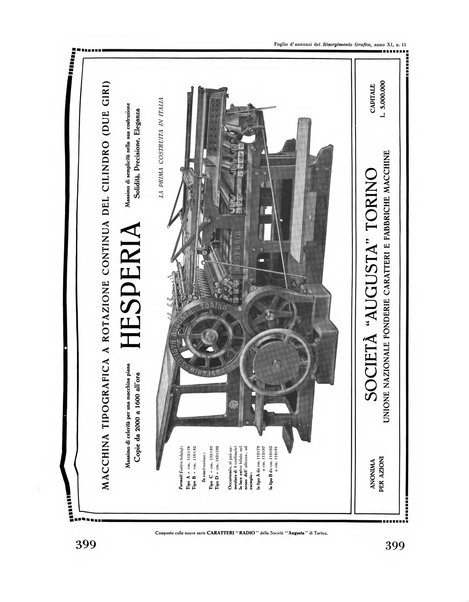 Il risorgimento grafico rivista tecnica mensile di saggi grafici e scritti tecnici