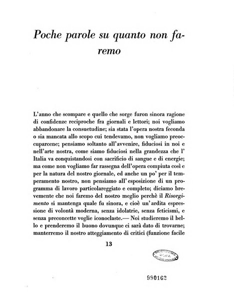 Il risorgimento grafico rivista tecnica mensile di saggi grafici e scritti tecnici