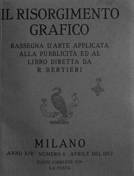 Il risorgimento grafico rivista tecnica mensile di saggi grafici e scritti tecnici