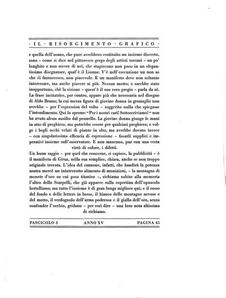 Il risorgimento grafico rivista tecnica mensile di saggi grafici e scritti tecnici