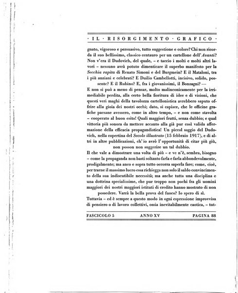 Il risorgimento grafico rivista tecnica mensile di saggi grafici e scritti tecnici