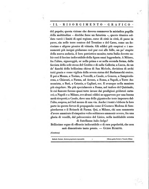 Il risorgimento grafico rivista tecnica mensile di saggi grafici e scritti tecnici