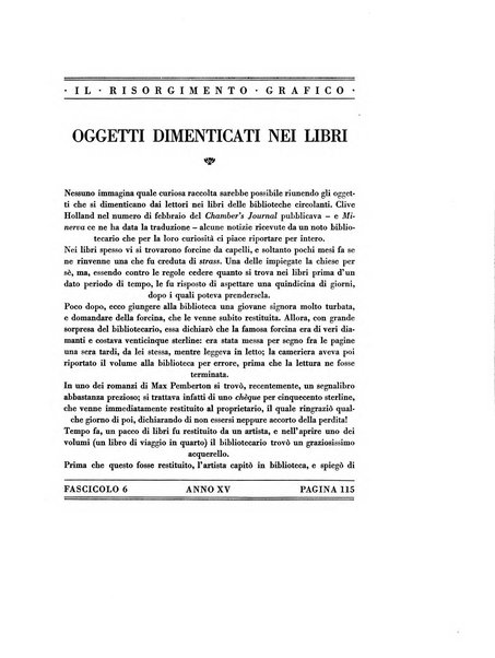 Il risorgimento grafico rivista tecnica mensile di saggi grafici e scritti tecnici