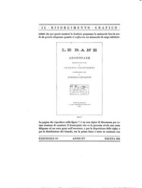 Il risorgimento grafico rivista tecnica mensile di saggi grafici e scritti tecnici