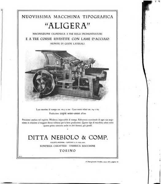 Il risorgimento grafico rivista tecnica mensile di saggi grafici e scritti tecnici