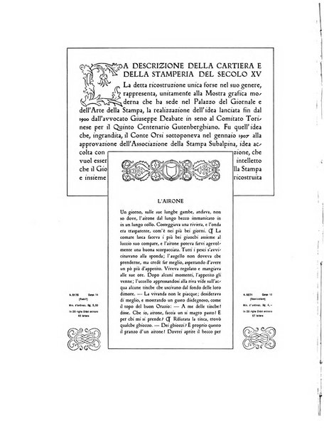 Il risorgimento grafico rivista tecnica mensile di saggi grafici e scritti tecnici