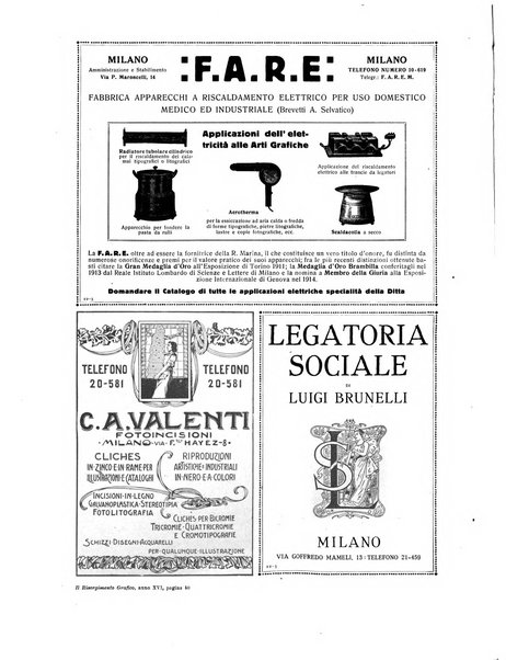 Il risorgimento grafico rivista tecnica mensile di saggi grafici e scritti tecnici