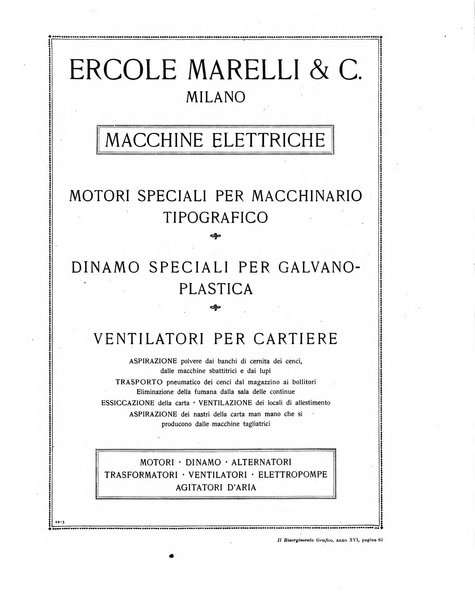 Il risorgimento grafico rivista tecnica mensile di saggi grafici e scritti tecnici