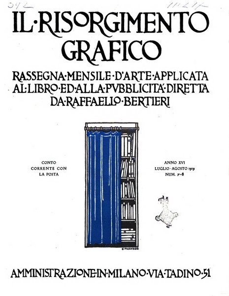 Il risorgimento grafico rivista tecnica mensile di saggi grafici e scritti tecnici