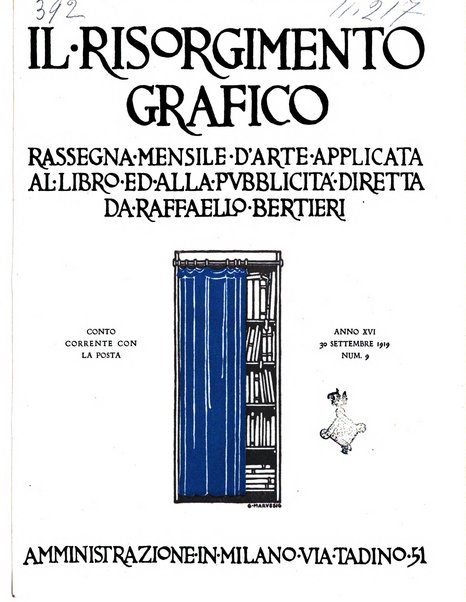 Il risorgimento grafico rivista tecnica mensile di saggi grafici e scritti tecnici