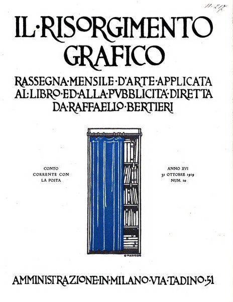 Il risorgimento grafico rivista tecnica mensile di saggi grafici e scritti tecnici