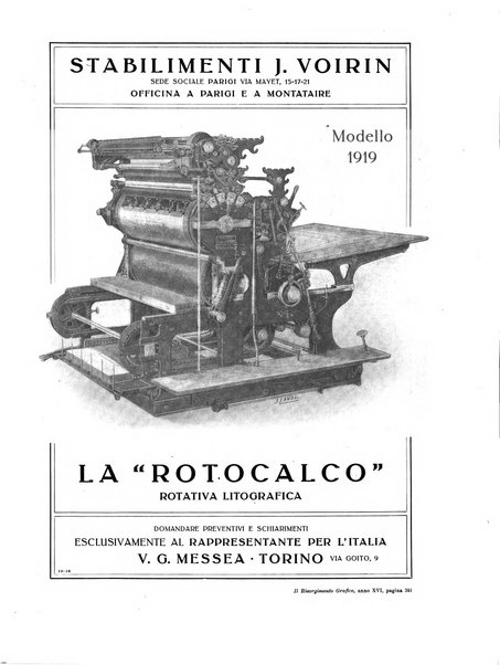 Il risorgimento grafico rivista tecnica mensile di saggi grafici e scritti tecnici