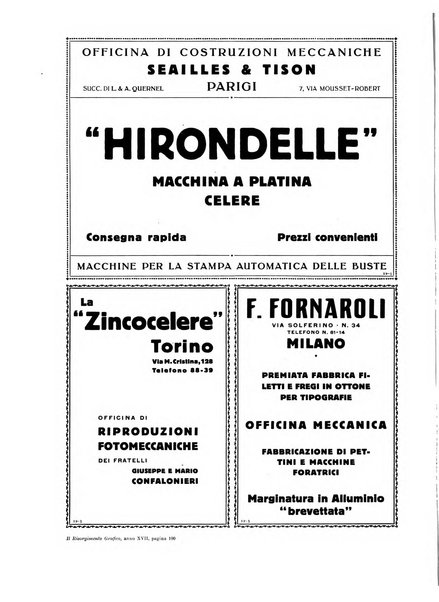 Il risorgimento grafico rivista tecnica mensile di saggi grafici e scritti tecnici