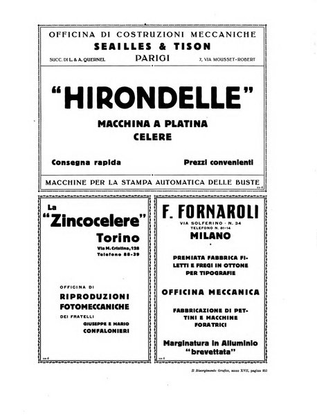 Il risorgimento grafico rivista tecnica mensile di saggi grafici e scritti tecnici