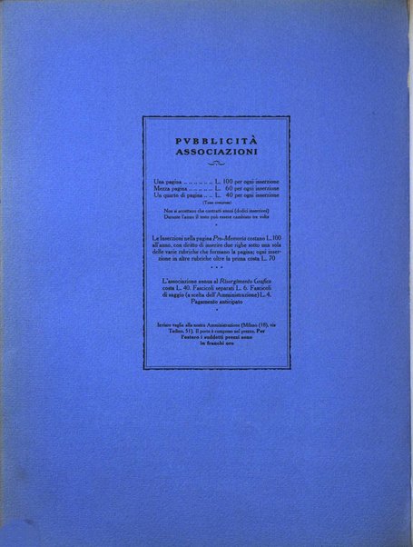 Il risorgimento grafico rivista tecnica mensile di saggi grafici e scritti tecnici