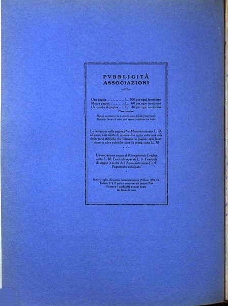 Il risorgimento grafico rivista tecnica mensile di saggi grafici e scritti tecnici